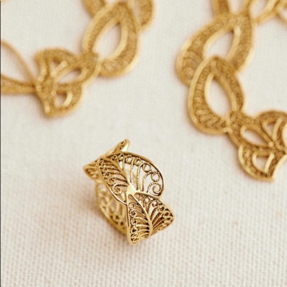 Sézane Gold Dora Ring